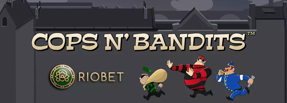 Обзор и бесплатная игра в автомат Cops N' Bandits Cops N' Bandits игровой автомат от Playtech в казино Риобет